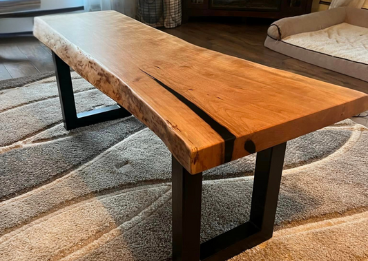 Live Edge Cherry Coffee Table