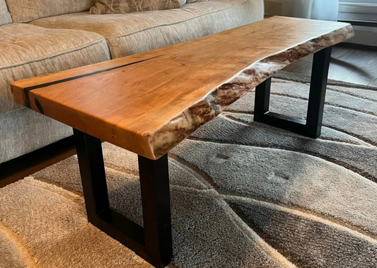 Live Edge Cherry Coffee Table