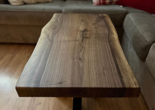 Live Edge Walnut Coffee Table